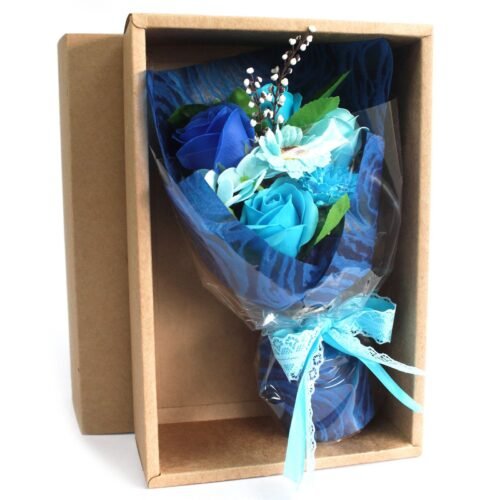 bG9jYWw6Ly9tZWRpYS85Ry9FRC82MFIzMEMxRzZHV0tFRDlHL2JmMWMxZjFkLmpwZWc.jpg Boxed Hand Soap Flower Bouquet - Blue - Special