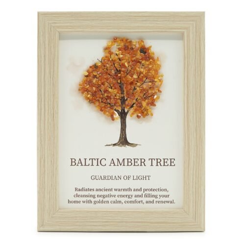 Baltic Amber - Tree of Life - Gemstone Picture