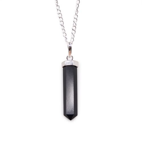 bG9jYWw6Ly9tZWRpYS9ISy9KQy82MFIzMEMxRzZSUktKQ0hLL2Y3MjVkNDA0LmpwZWc.jpg Gemstone Classic Point Pendant - Black Agate